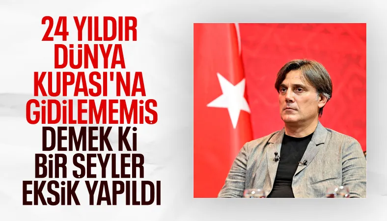 Vincenzo Montella'dan Dünya Kupası açıklaması: Demek ki bir şeyler eksik yapıldı
