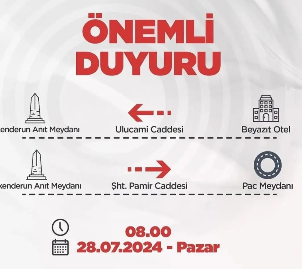 ARAÇ SÜRÜCÜLERİNİN DİKKATİNE! 